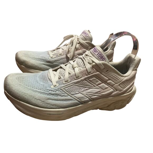 New Balance Fresh Foam X 1080v13 Running Shoes Light Pastel And White Size 9 - Picture 3 of 9